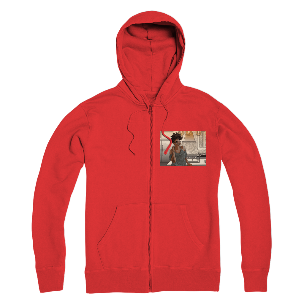 |Tamika Melanin Magic | Premium Adult Zip Hoodie