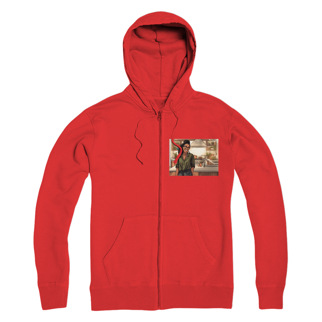 | Janell Melanin Magic | Premium Adult Zip Hoodie