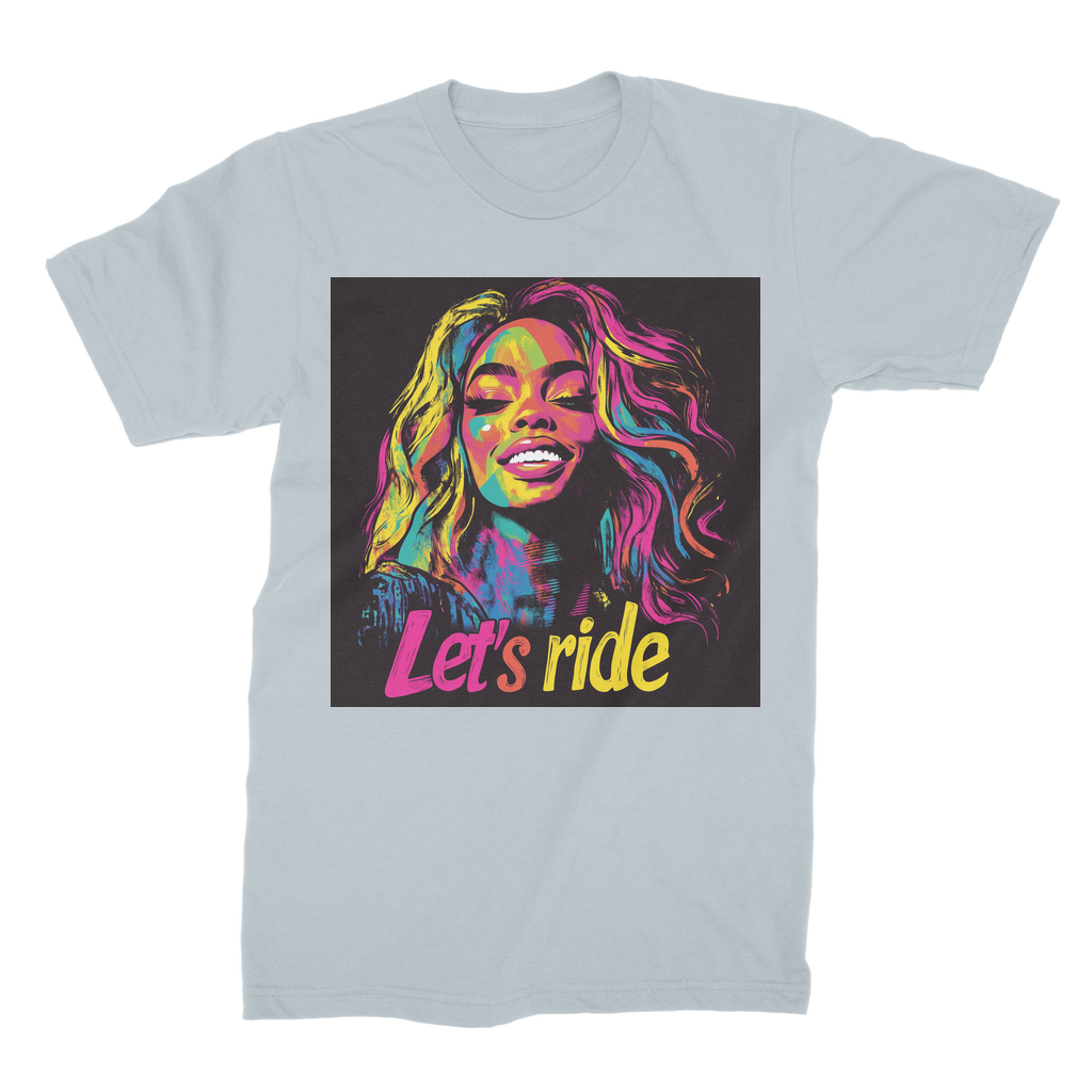 Bey Collection | Neon Bey - Lets Ride Premium Jersey Adult T-Shirt