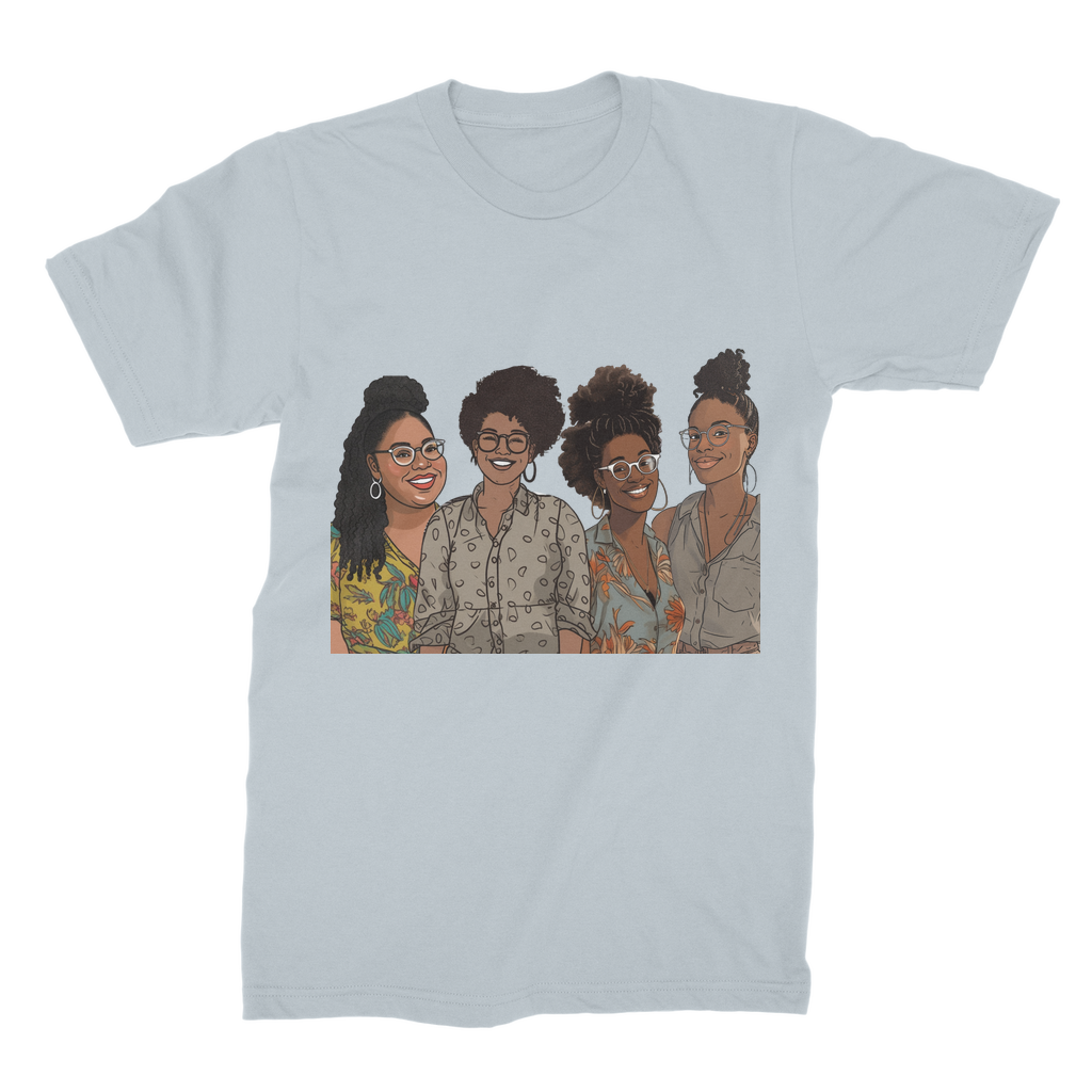 | Women's Collective | Quad Sis| Melanin Magic | Premium Jersey Adult T-Shirt