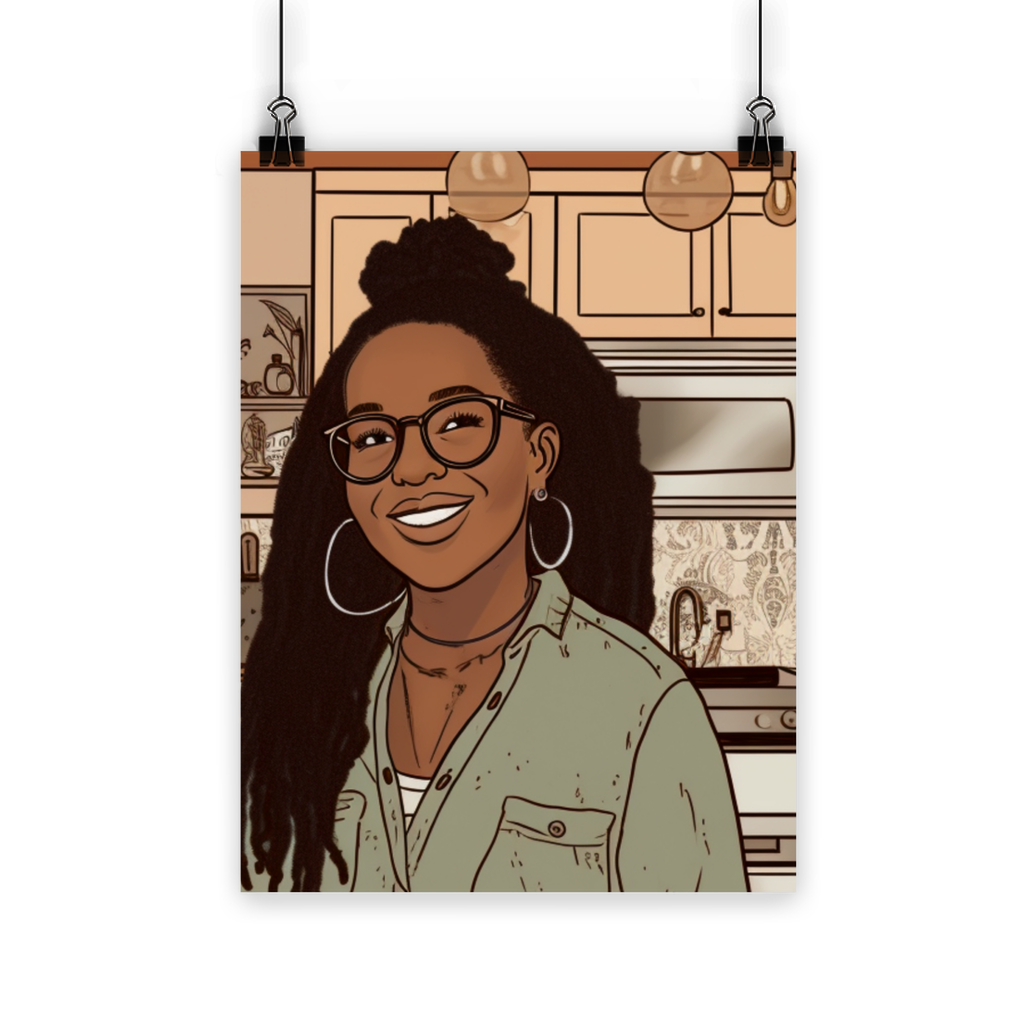 | Kelly Melanin Magic | Classic Poster