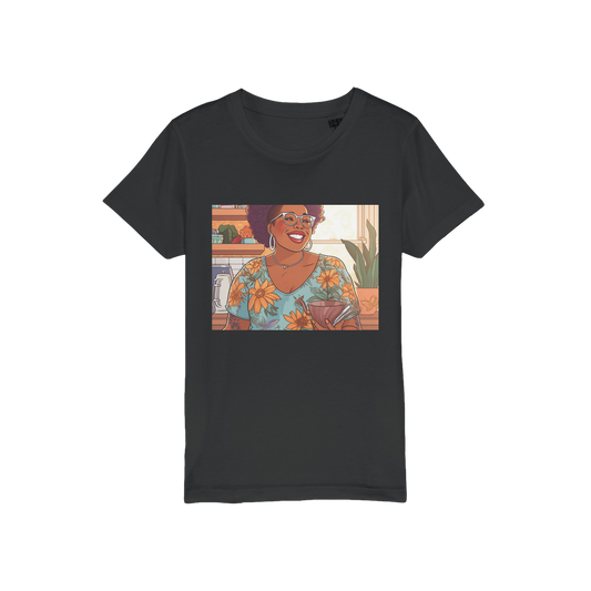 | Nia Melanin Magic| Organic Jersey Kids T-Shirt