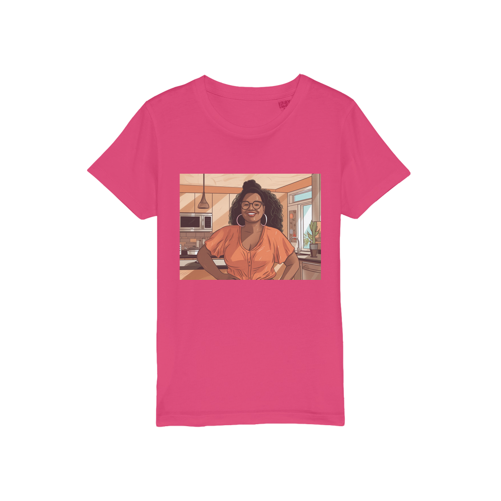 | Grace Melanin Magic | Organic Jersey Kids T-Shirt