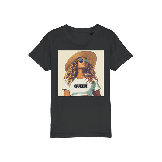 Bey Collection| Queen | #Cowboycater| Organic Jersey Kids T-Shirt