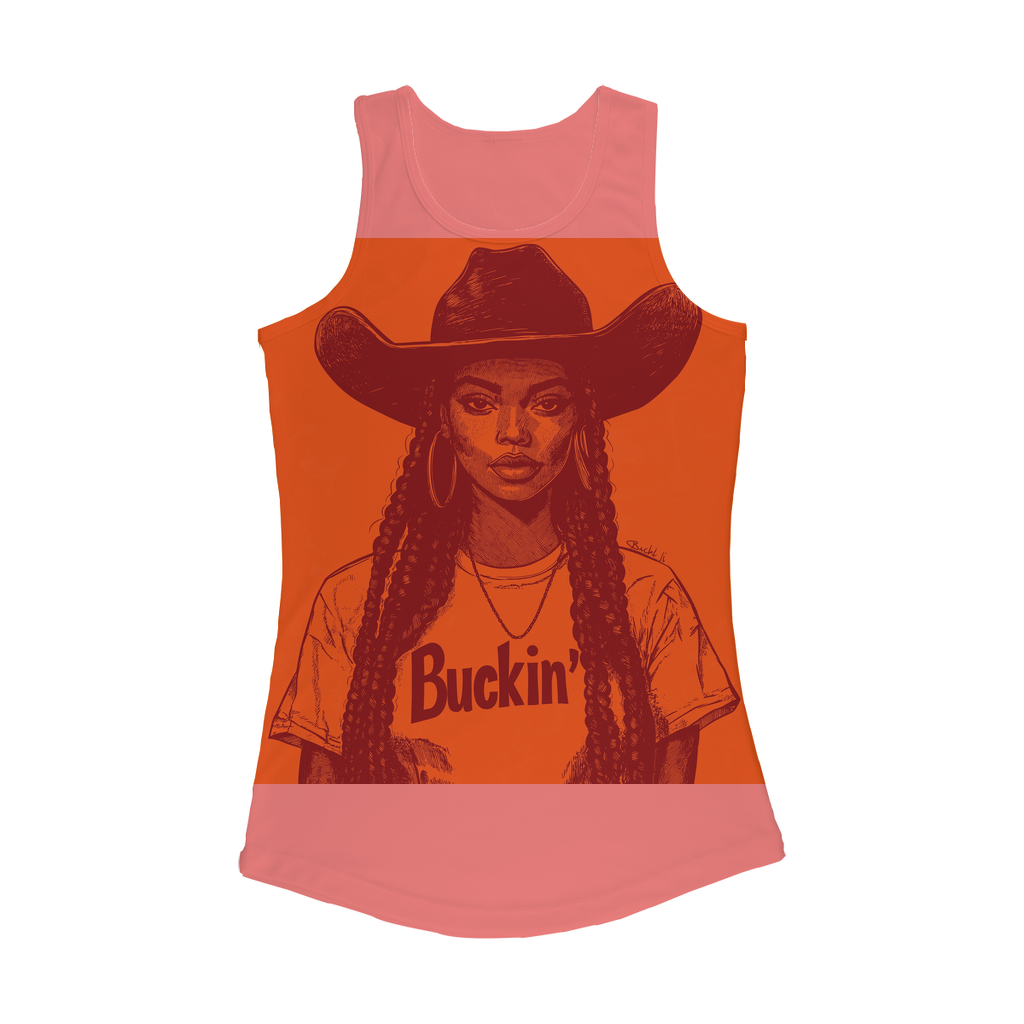 Bey Collection |  Buckin' Women Performance Tank Top
