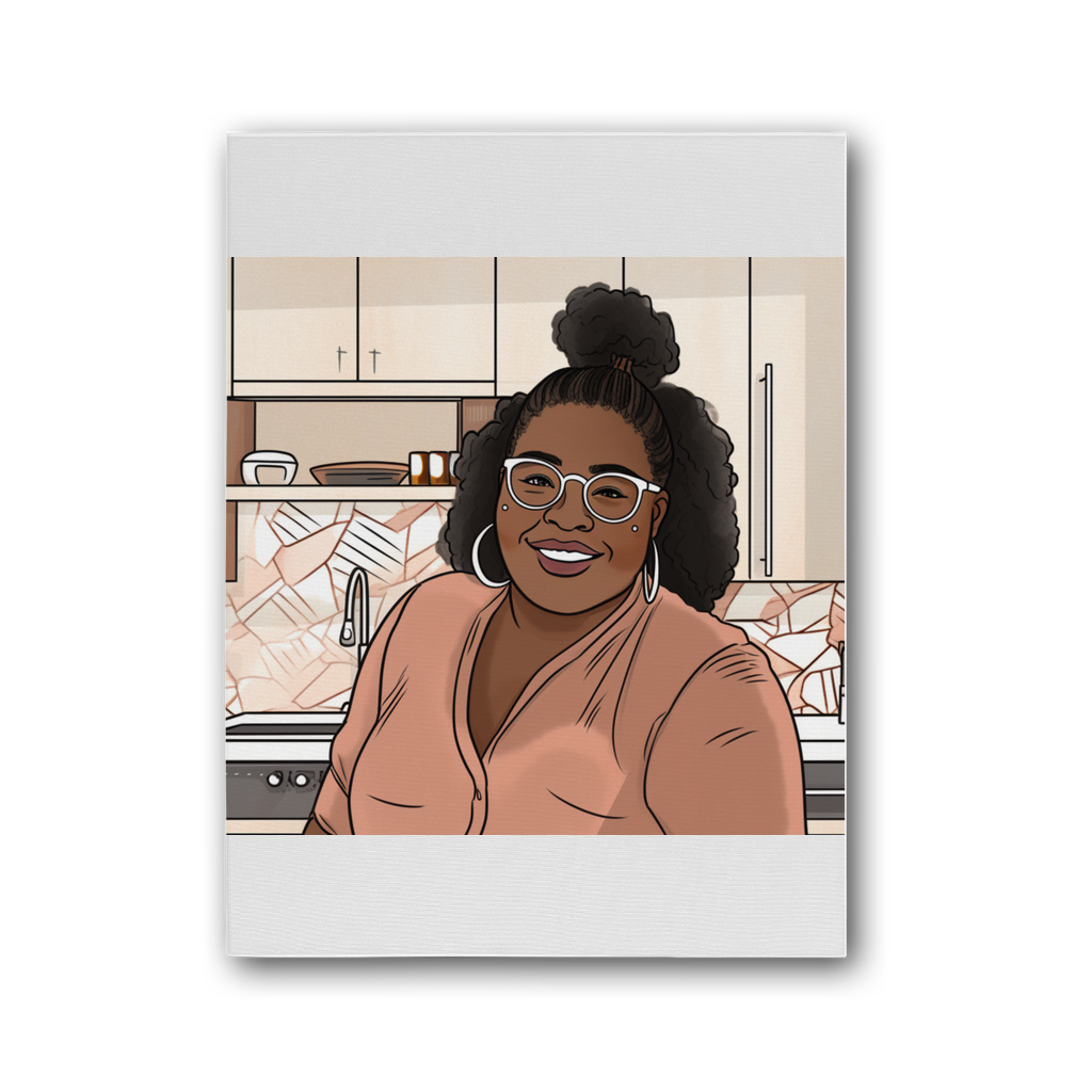 | Everyday Black Girl Magic Collection | Debra Melanin Magic| Premium Stretched Canvas