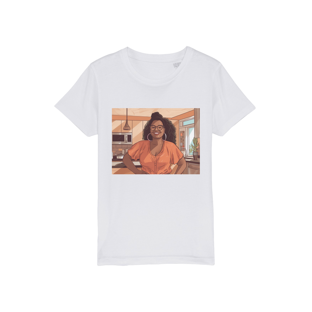 | Grace Melanin Magic | Organic Jersey Kids T-Shirt