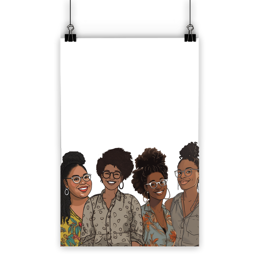 | Women's Collective | Quad Sis| Melanin Magic | Classic Poster