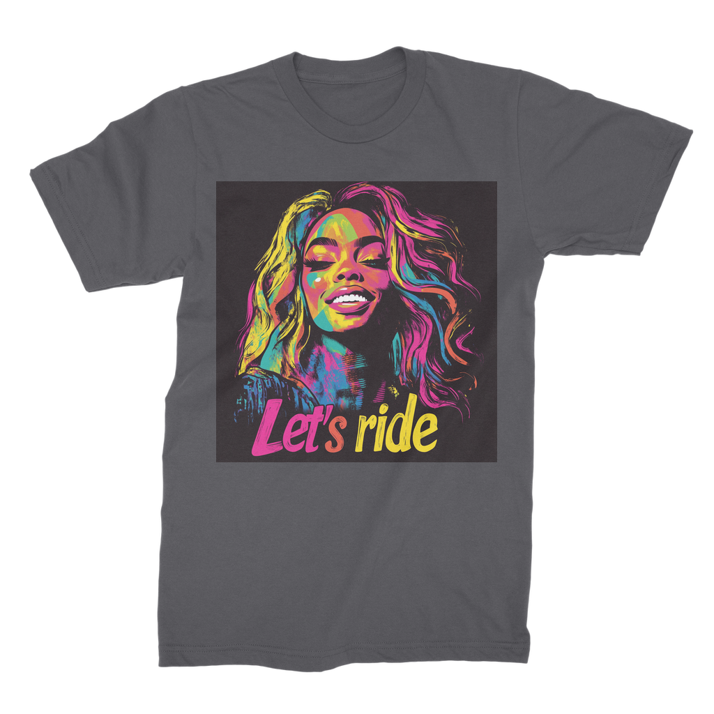 Bey Collection | Neon Bey - Lets Ride Premium Jersey Adult T-Shirt