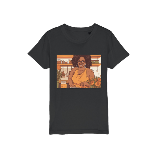 |Sunny Melanin Magic | Organic Jersey Kids T-Shirt