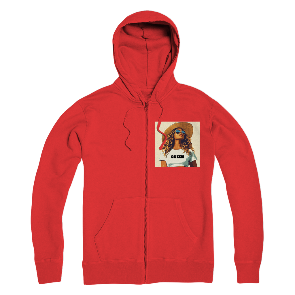 Bey Collection| Queen | #Cowboycater| Premium Adult Zip Hoodie